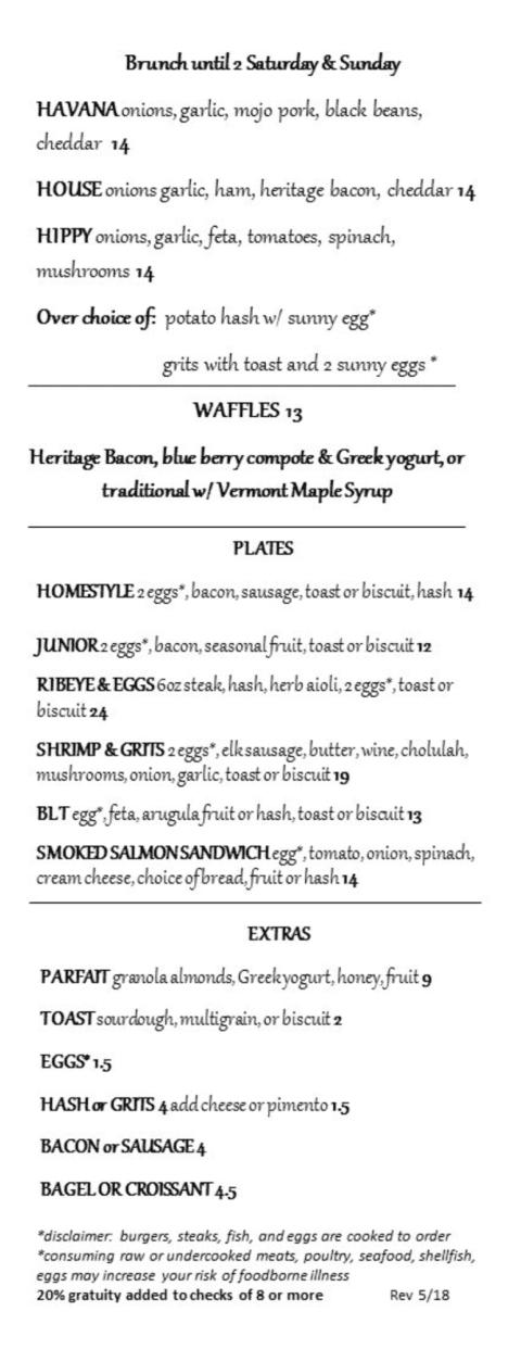 Blue Surf Arboretum West | Explore our Menu | Located in Wilmington, NC